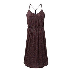Prana Ayla Multicolor Spaghetti Strap Midi Dress - NWOT